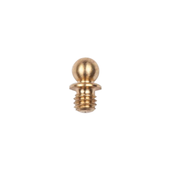 Guidon type grain d'orge en laiton 3 mm pour filetage 3 mm