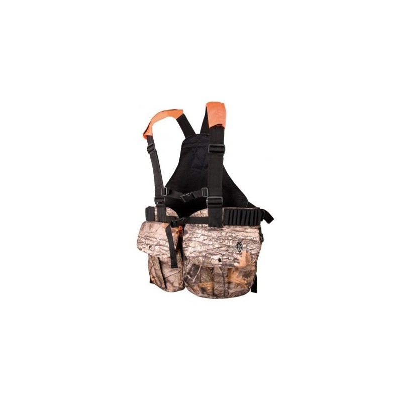 Gilet harnais multipoches enfant camouflage bois SOMLYS Gilet harnais multipoches enfant camouflage bois SOMLYS
