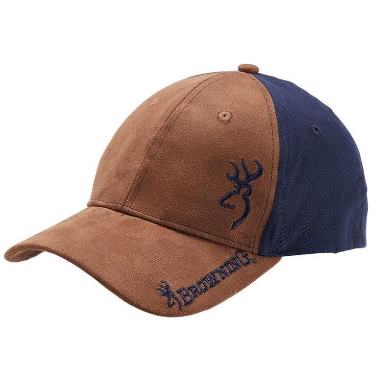 Casquette Homme Browning Sean - Marron/Bleu Casquette Homme Browning Sean - Marron/Bleu