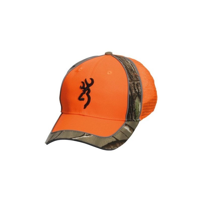 Casquette Homme Browning Polson Meshback Orange