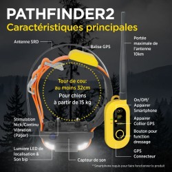 Pack ensemble complet collier Gps dogtra pathfinder dressage livraison offerte !