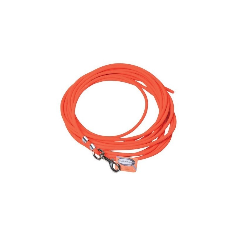 Longes biothane usa helen baud tubulaire 10 M / 8 mm