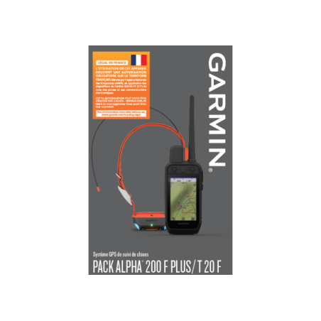 Pack gps Garmin alpha 200 plus T20